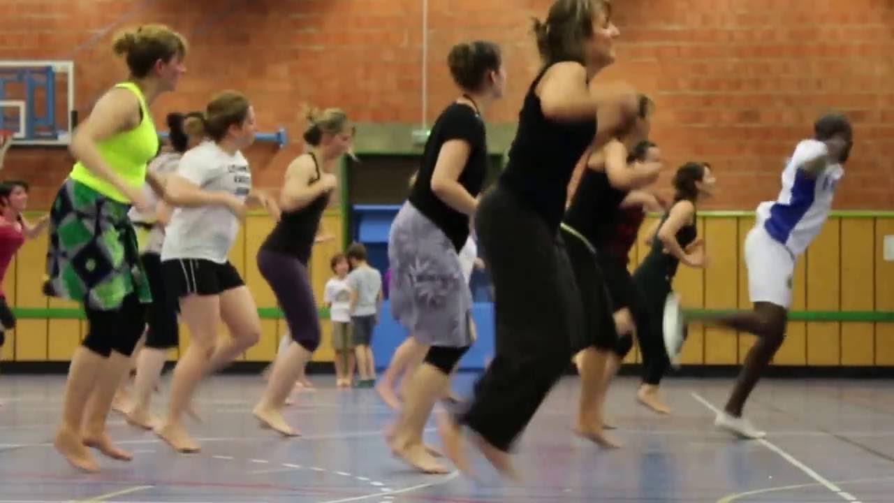 Stage de danse africaine traditionnelle avec Jean Louis Gade - juillet 2016 (teaser)