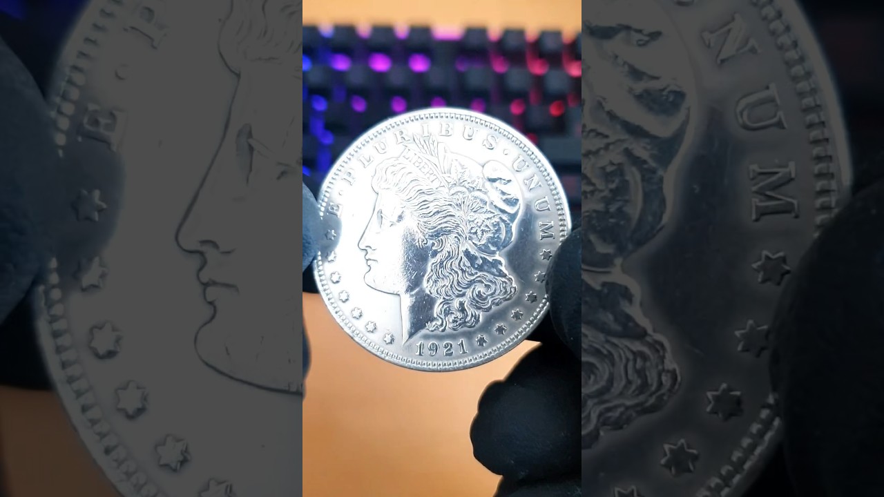 Iconic Coins Silver Morgan Dollar 1921