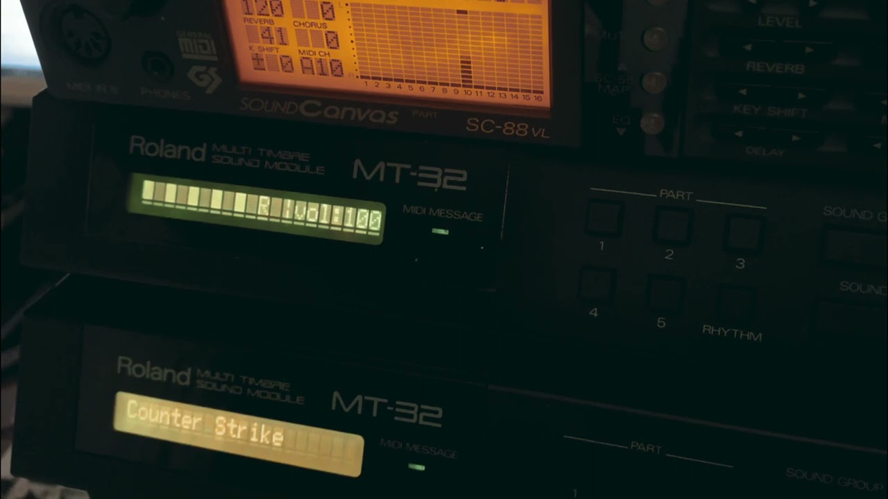 Counter Strike 【Roland MT-32 SC-88】
