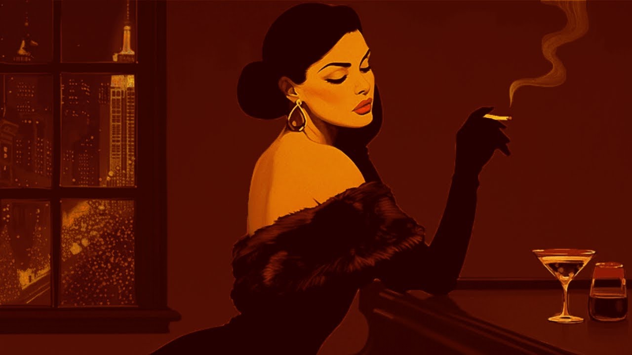 turning from winter’s blinding city lights – 1940s JAZZ
