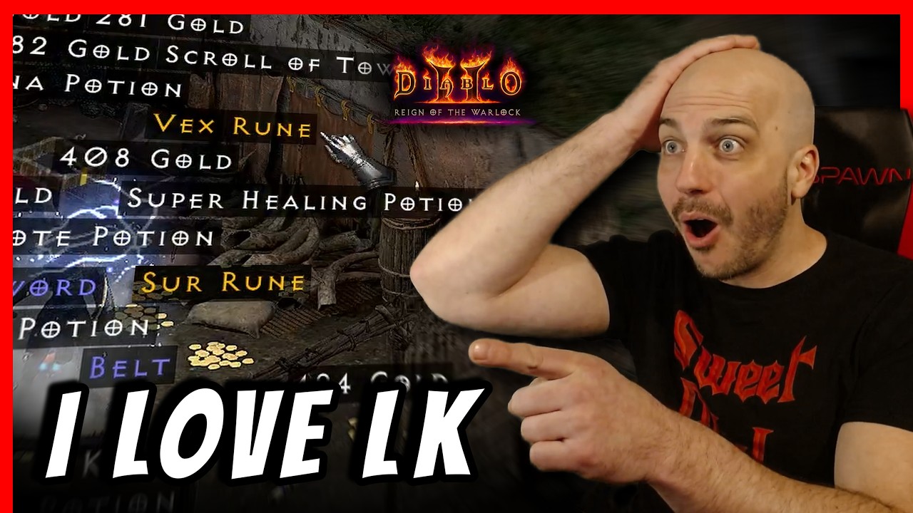 Running Lower Kurast to Make Enigma, Almost - Diablo 2 Resurrected