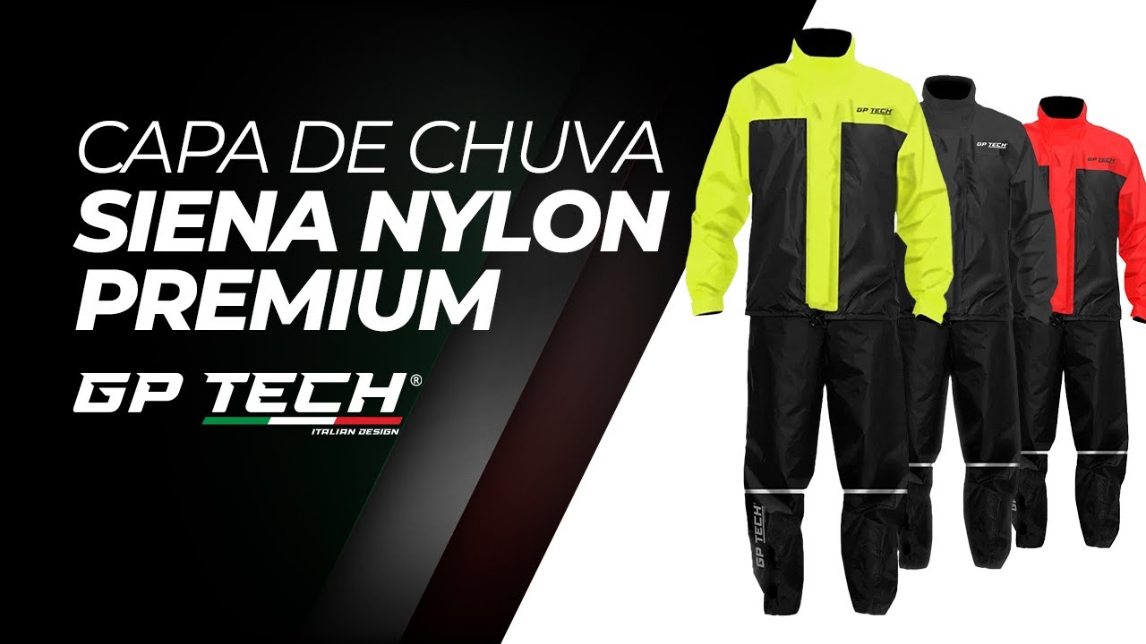 CAPA CHUVA GP TECH SIENA NYLON PREMIUM