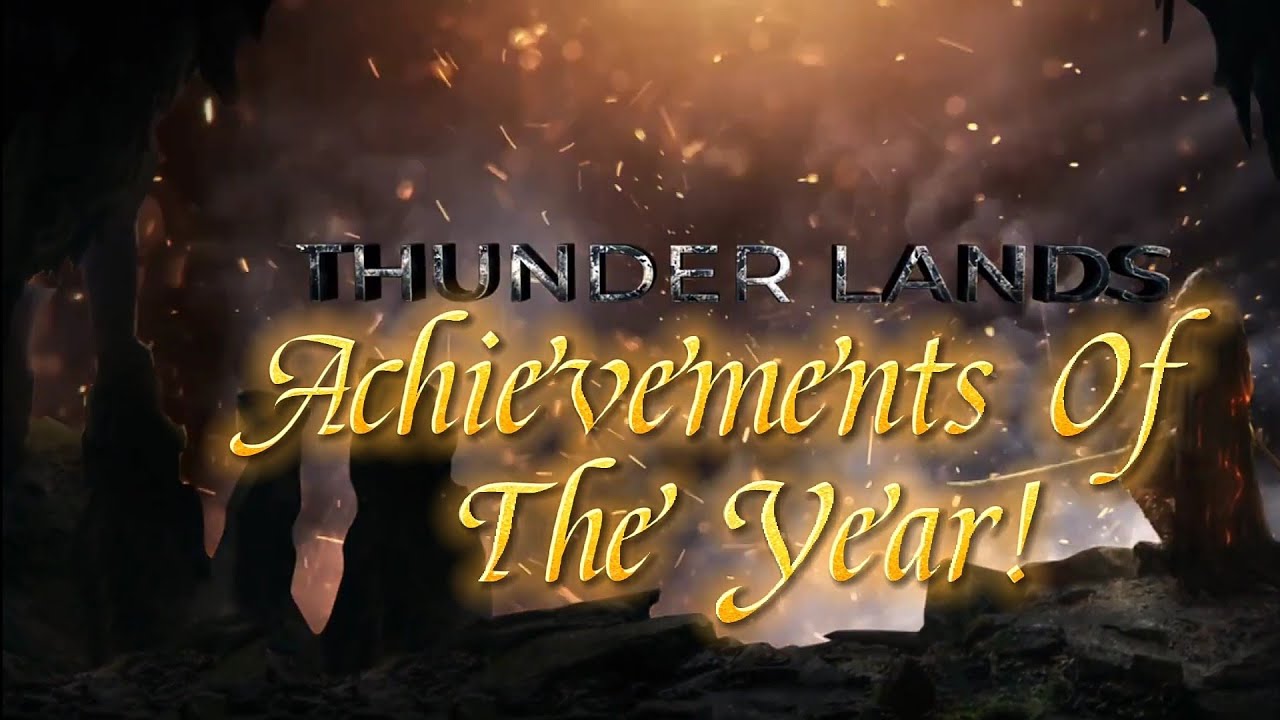 Thunder Lands-Achievements of the year! Congratulations and wishes from Santa Danius Happy New Year!