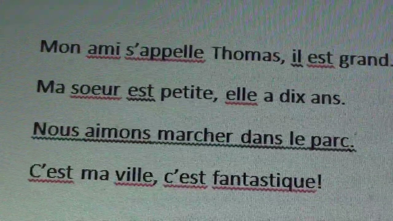Learning French is Easy through Songs.1 / گیتوں کے ذریعہ فرنچ سیکھیں.١