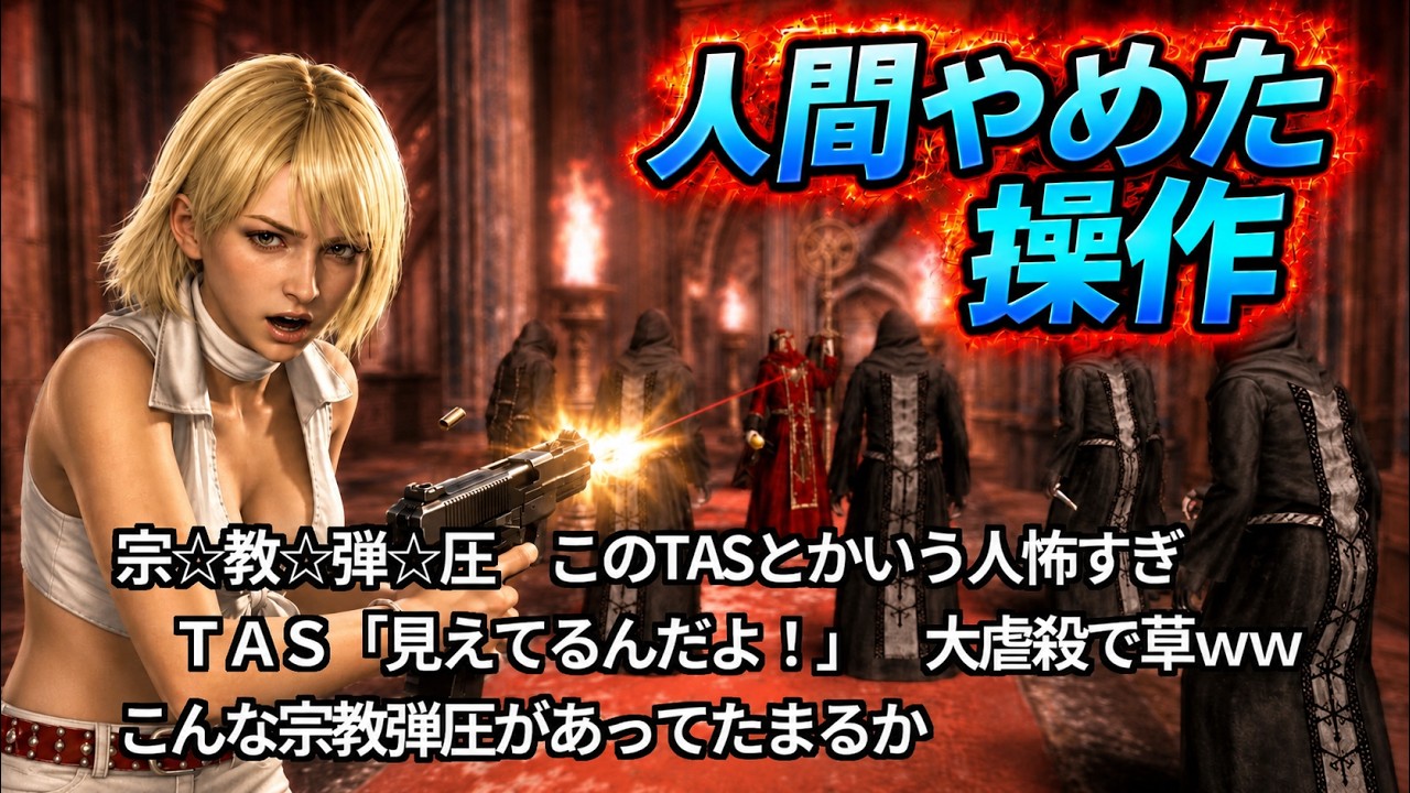 【コメ付き】【TAS】バイオハザード4 Part02― シカゴ・ノーミス殲滅 ―