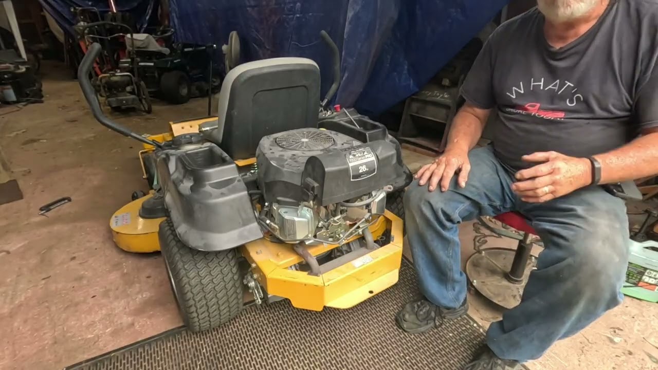 Kohler 7000 Series Engine on a Hustler Raptor Cranks Hard & Misfiring.