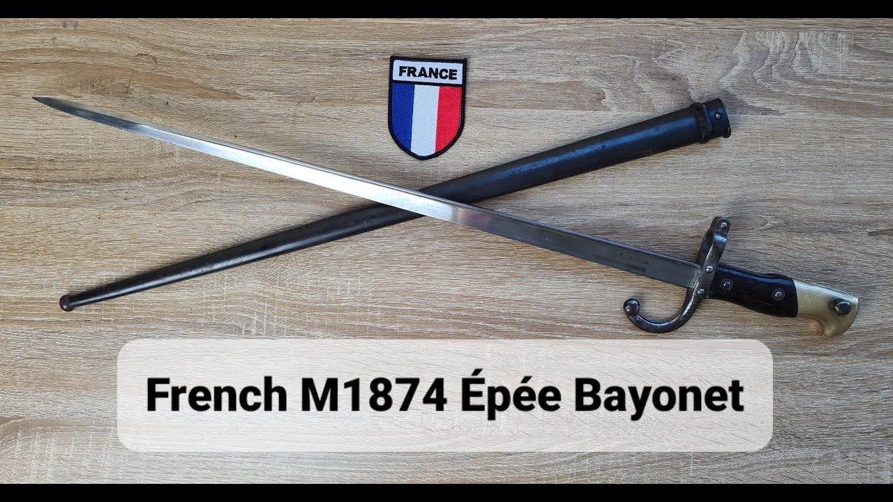 French model of M1874 Epee (Gras) bayonet