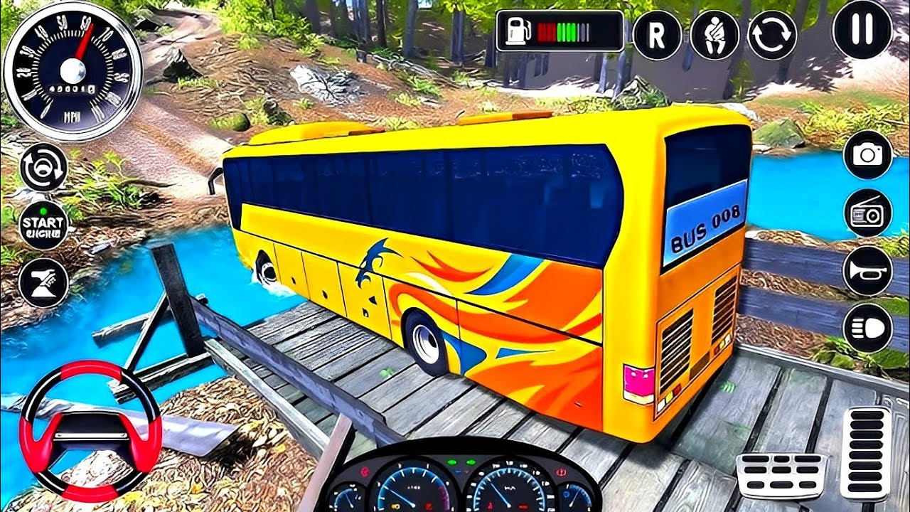Offroad Bus Game: Bus Simulator &ndash; Android Gameplay 