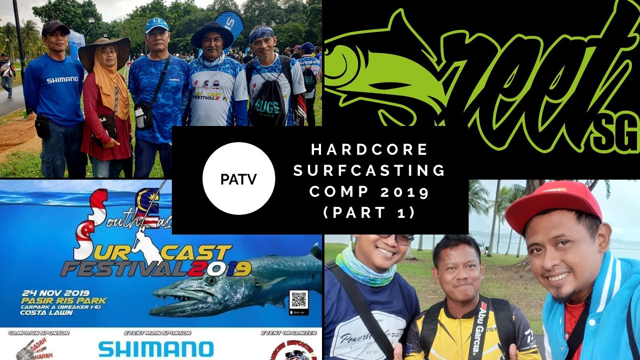 Pasir Ris breaker 1 - 6 / Hardcore surfcasting competition 2019 (Part One) PATV productions
