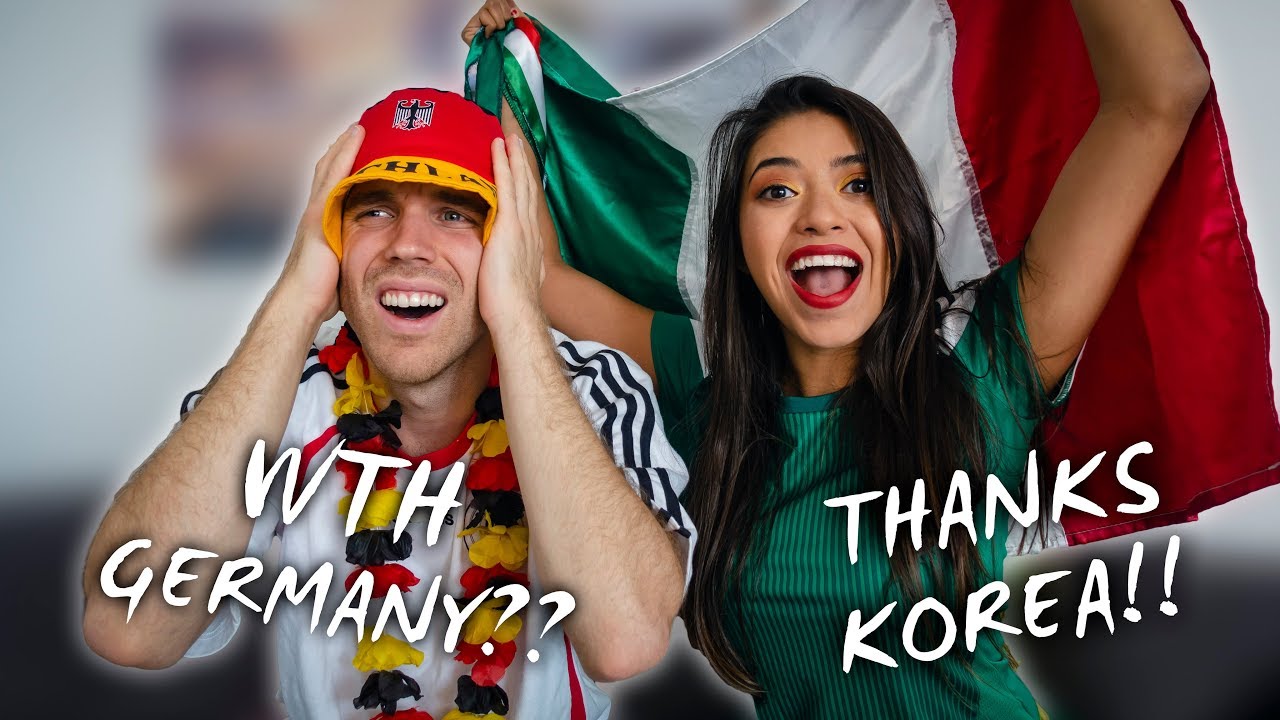 MEXICAN-GERMAN COUPLE REACTS TO GERMANY GETTING ELIMINATED FROM THE WORLD CUP!! (Russia 2018)