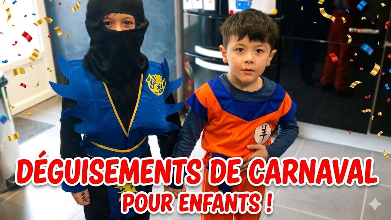 CARNAVAL 2020 / DEGUISEMENT DRAGON BALL, NINJA