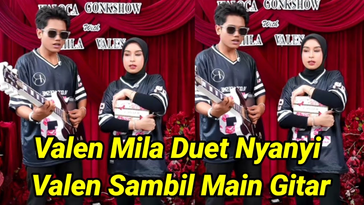 Momen Romantis Valen Mila Duet Nyanyi, Valen Sambil Main Gitar !
