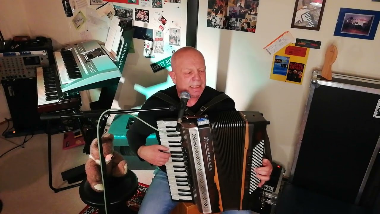 Schnucki, ach Schnucki fahr'n wir nach Kentucky? - covered Akkordeon Spielerei Jürgen St