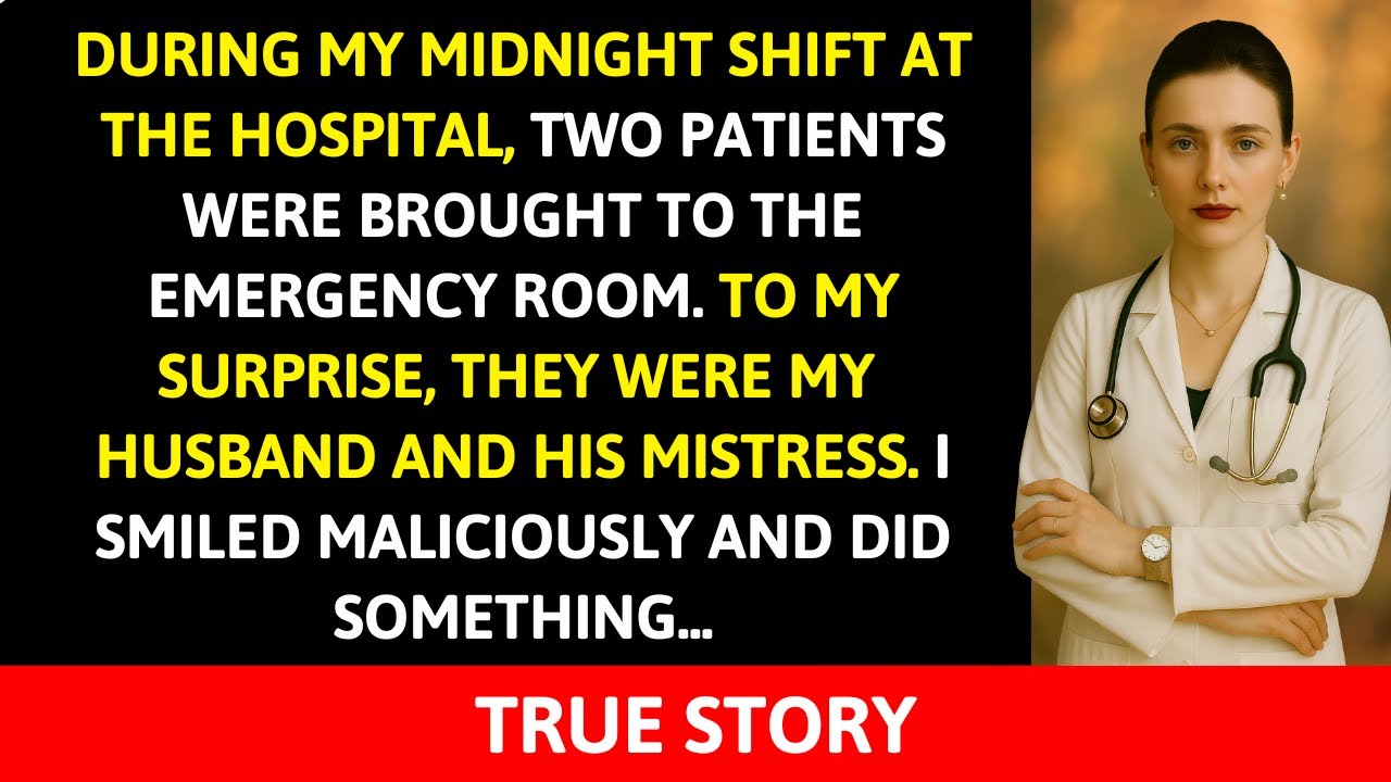 During My Night Shift, Two Emergency Patients Arrived—That's My Husband And His Mistress...