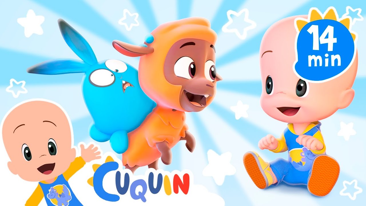 Animais de fazenda mágicos e ovos surpresa | Aventuras educativas de Cuquin