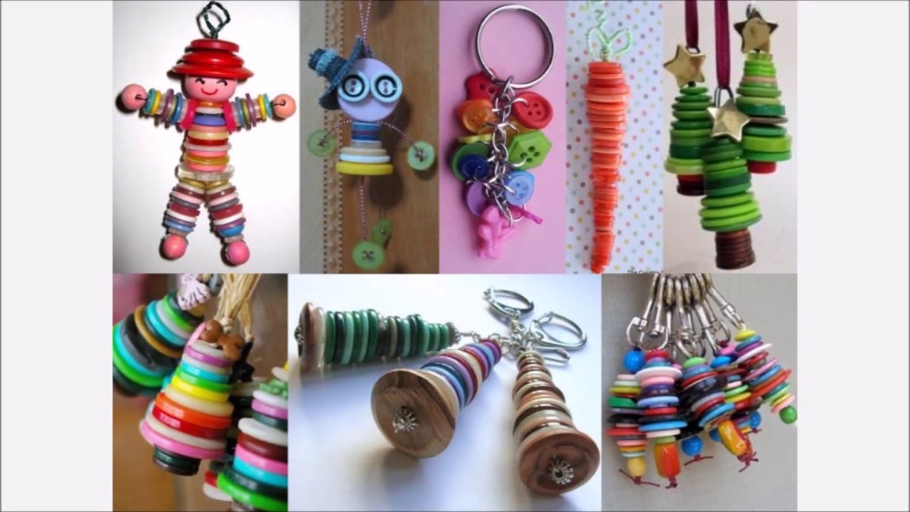 LAS MEJORES  IDEAS PARA REUTILIZAR O RECICLAR BOTONES parte 2
