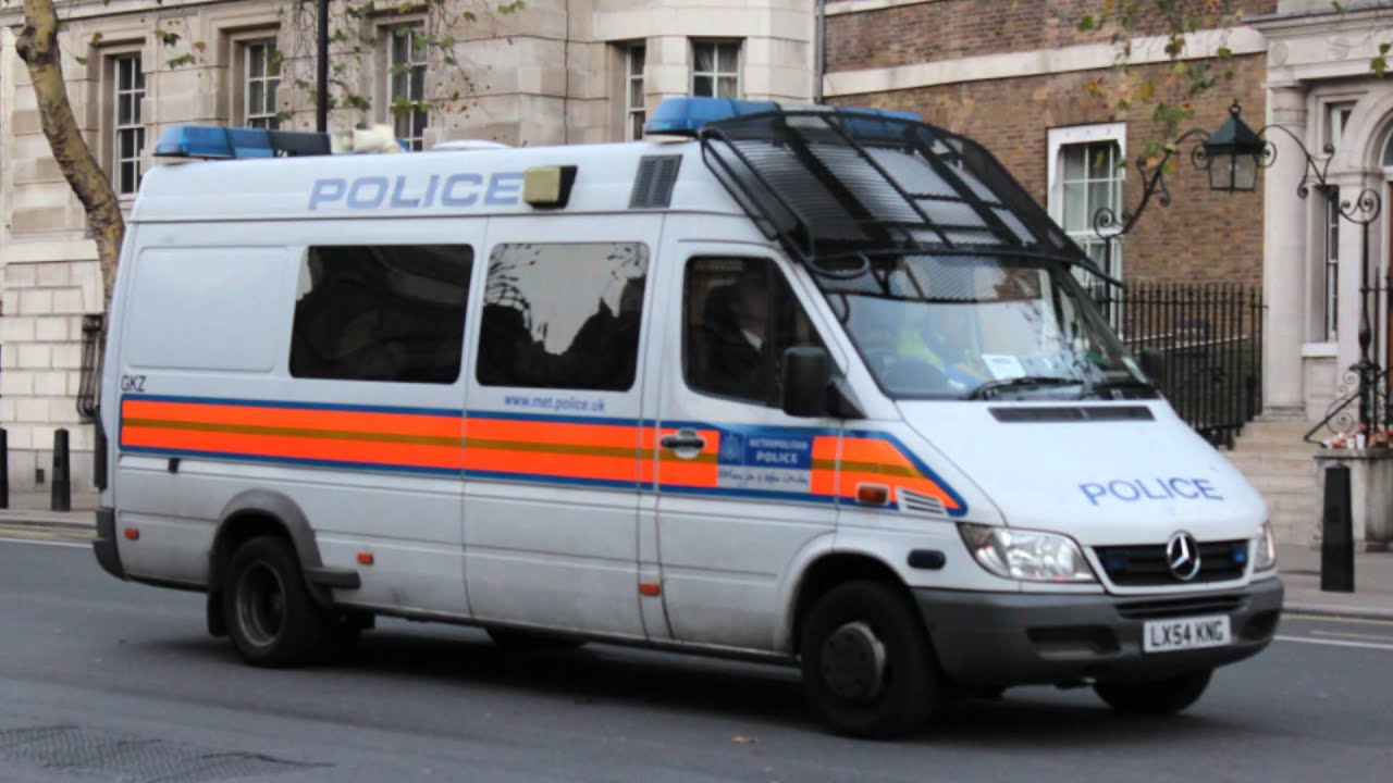 Metropolitian Police Territorial Support Group to an emergency call