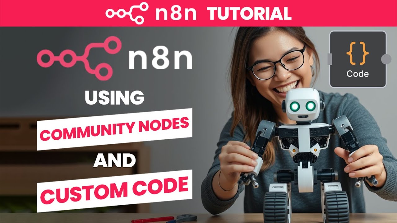 Урок n8n №6: Использование узлов сообщества и пользовательского кода