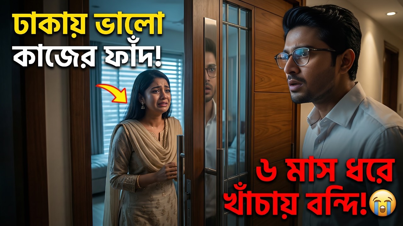 কাজের মেয়ের সাথে একদিন কোটিপতি ছেলেটি যা করল… মানবতাও কেঁদে উঠল।” 😢| Heart Touching Bengali Story