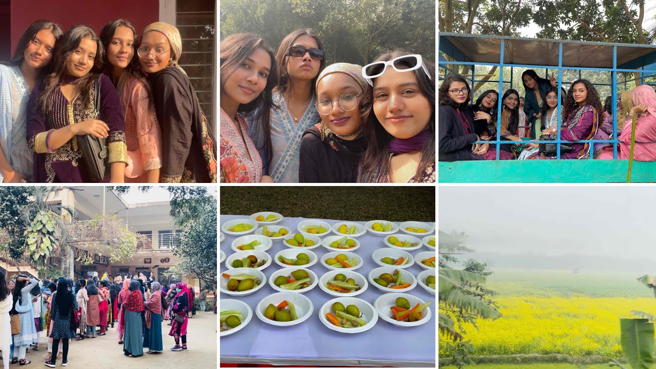 Viqarunnisa Noon School’s SSC 2023 Picnic || Afra’s school picnic || 12/01/2023 ||