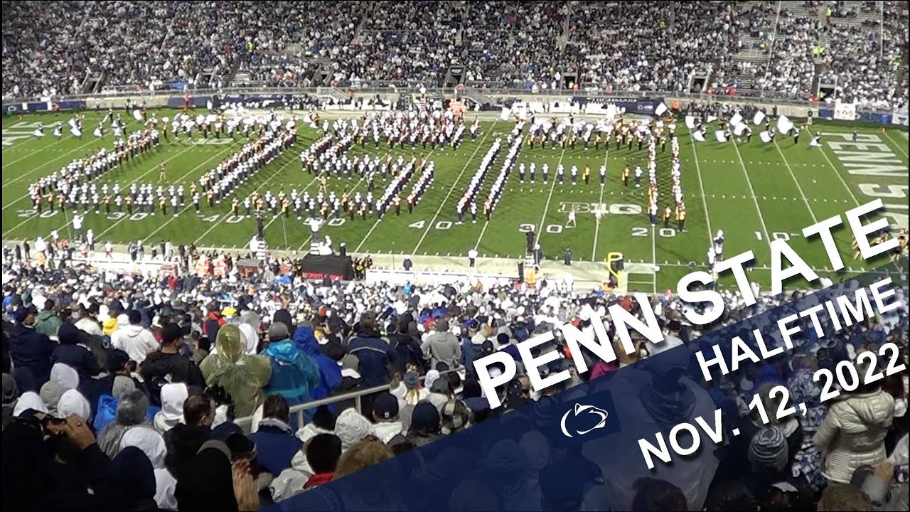Penn State Blue Band Halftime Show.  Nov 12, 2022.