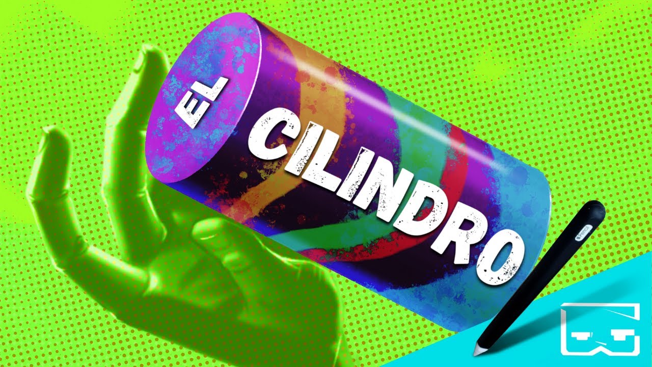 🎯 El Cilindro 🛢🎩🗞 | La forma MÁS asombrosa? | Bases de dibujo
