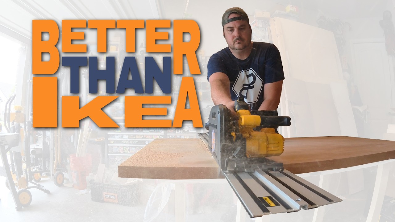 Don't Do Boring | Simple & Modern DIY Desk For About $150
