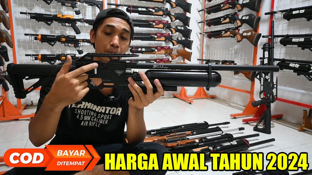 Harga senapan angin PCP BOCAP 500CC di awal tahun 2024 (BOCAP FX, DAYSTATE, PREDATOR SEMUA ADA)