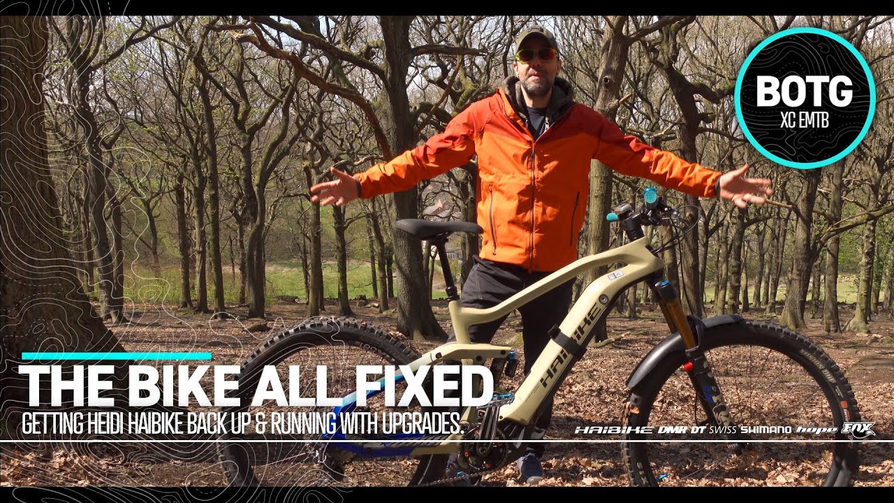 EMTB Heidi Haibike All MTN 7 is FIXED + AWESOME UPGRADES.