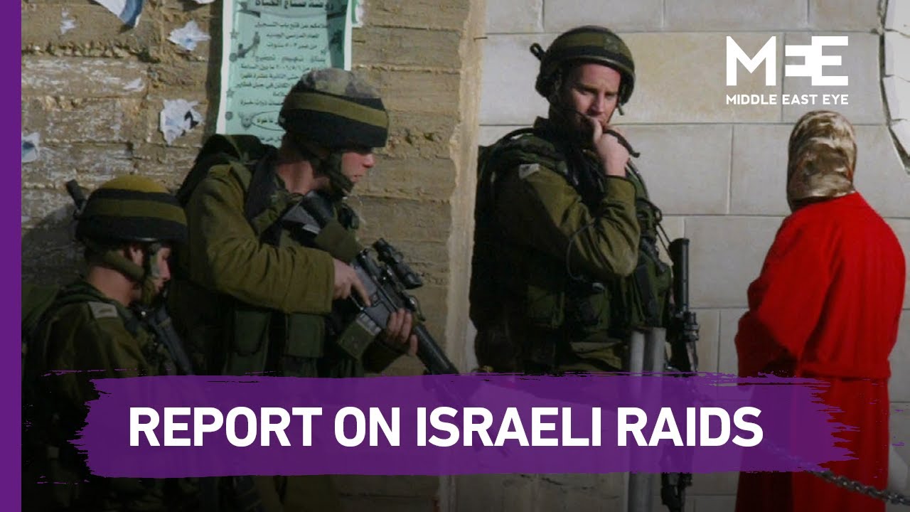 Report criticises Israeli military raids