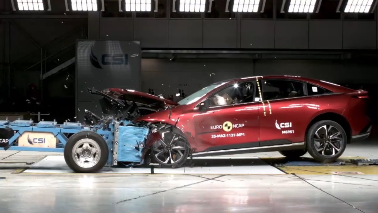 2025 Mazda 6e im Euro NCAP Crashtest – So sicher fährt die Elektro-Limousine