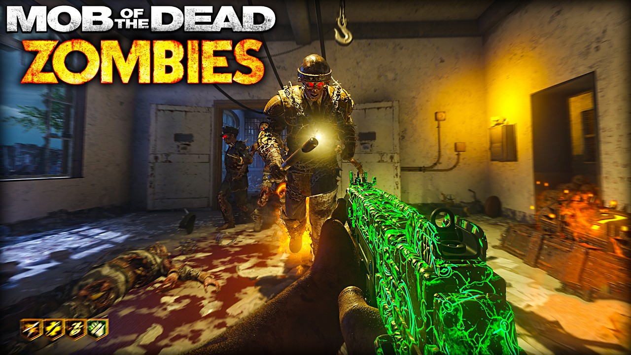 Going INSANE Beating Mob of the Dead REMASTERED... (Black Ops 3 Zombies)