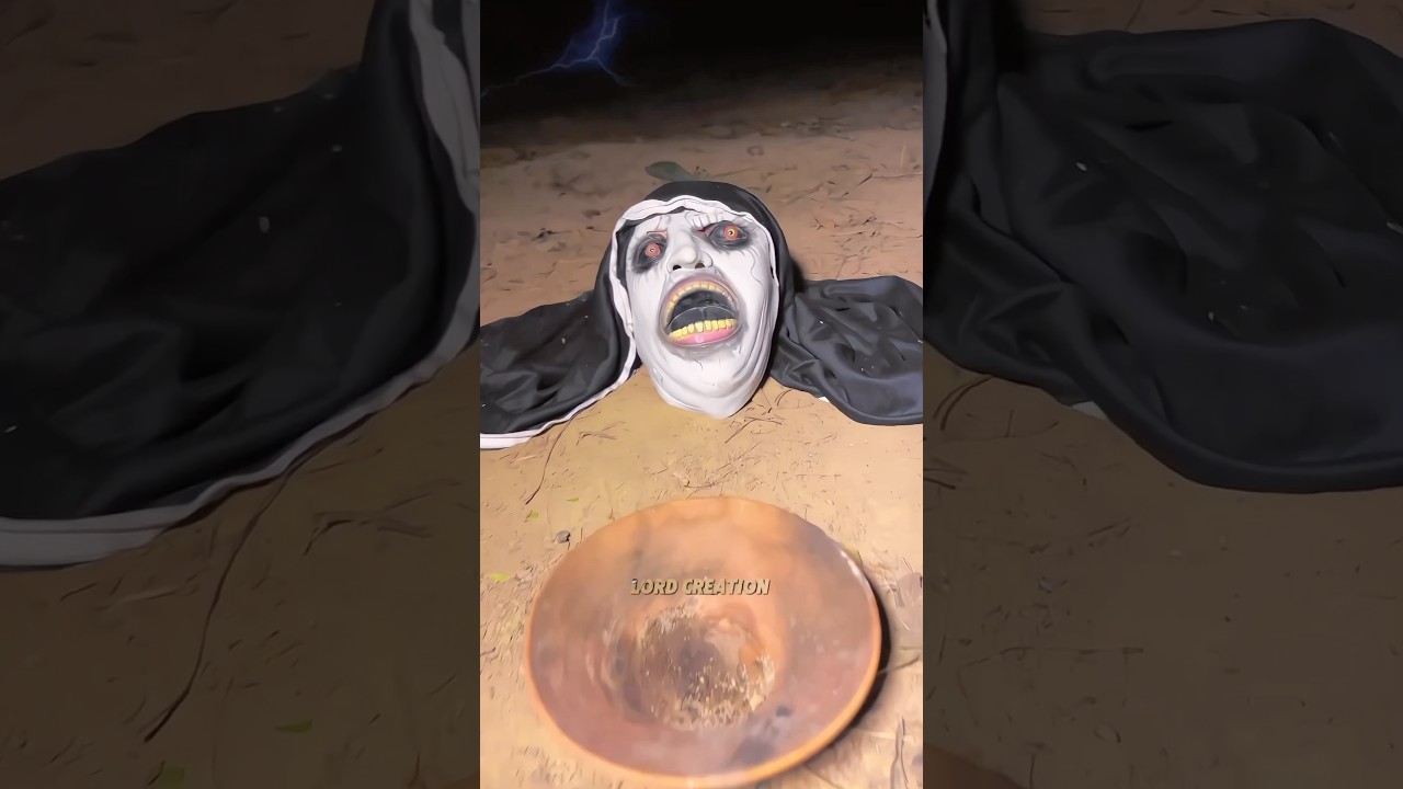 POV: When Swordigo ⚔️ Boy Cut Horror Nun Head 😱👻 | Hanuman | #ghost #bhoot #comedy #hanumanji