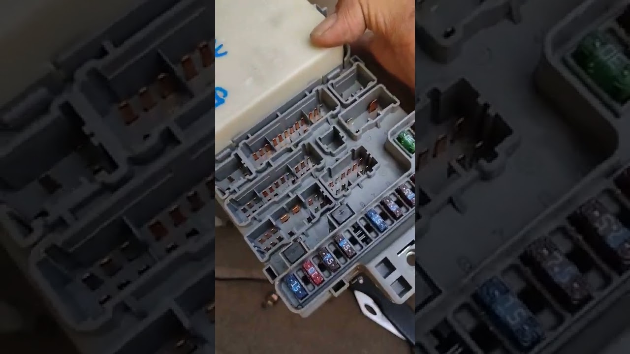 1998 Honda Accord no power to cluster fix multiplex unit replacement