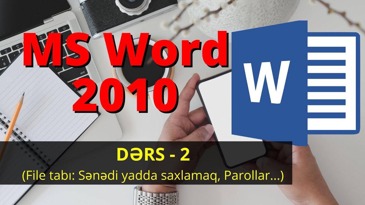 MS WORD dərs-2, Fayl tabı: Sənədi yadda saxlamaq, Parolların qoyulması...