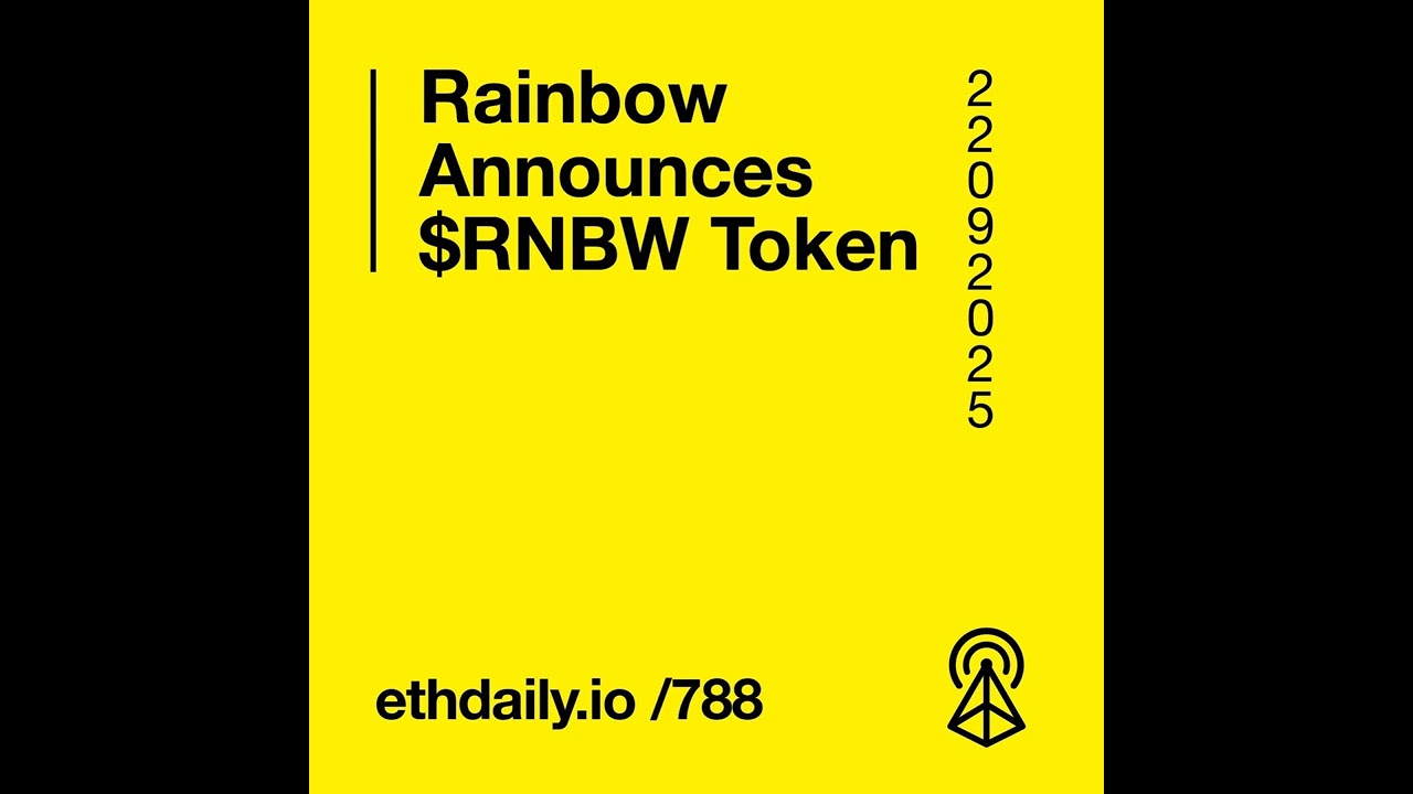 Rainbow Announces $RNBW Token