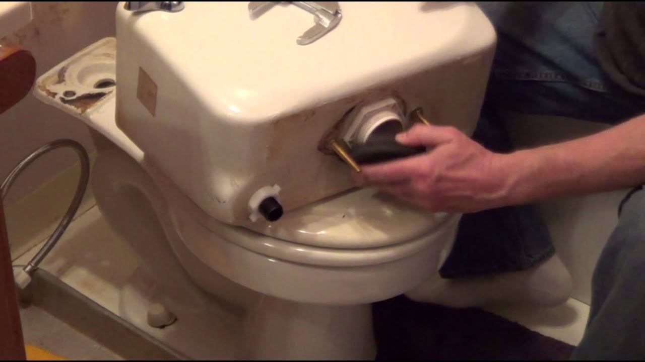 How to Replace a Toilet Flush Valve - Tank to Bowl Leak