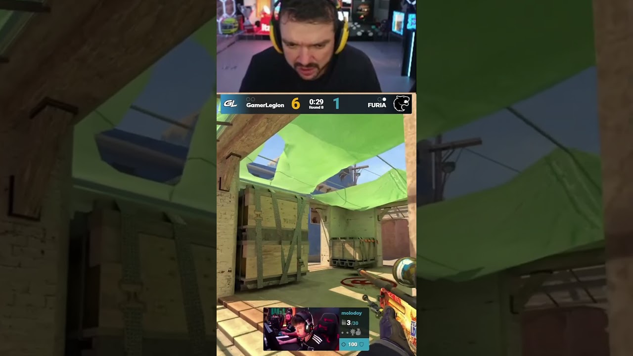 MOLODOY &Eacute; O NOVO S1MPLE!🔥 #fallen #furia #molodoy