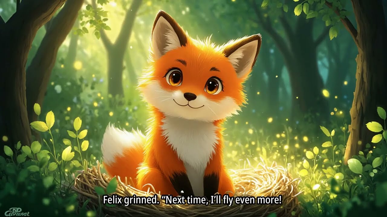 The Fox who Wanted to Fly #disney #fairytale #storytime #animation #cartoon #lifeisbutadream #magic