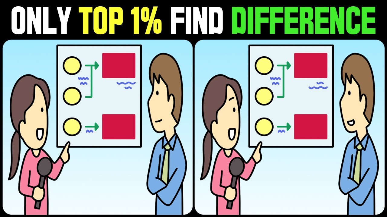 Spot The Difference : Can You Find Them All? [ Find The Difference #623 ]