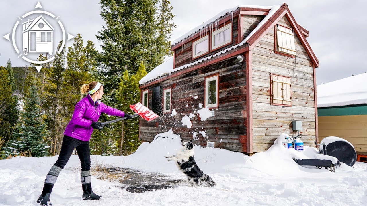Winter in a Tiny House: How I Survive & Tricks to Stay Warm