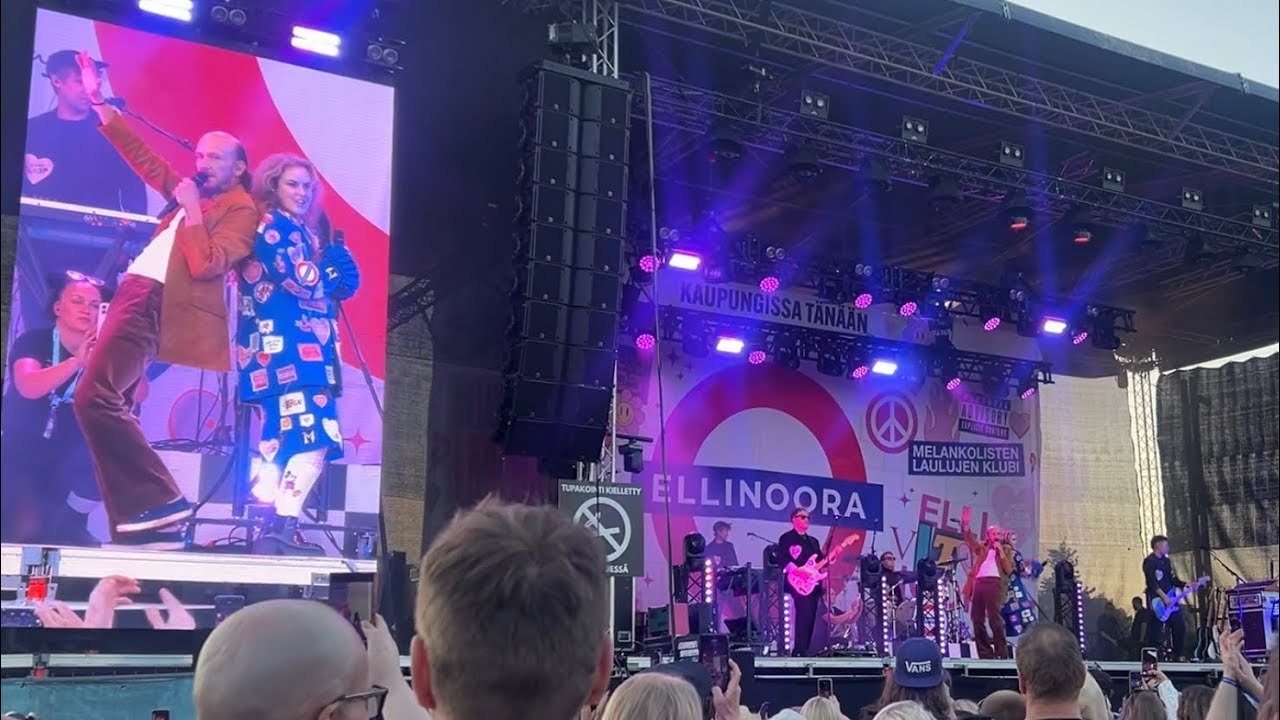 Ellinoora & Samuli Putro - Osuma live Suomipop Festivaali 2025 Jyväskylä