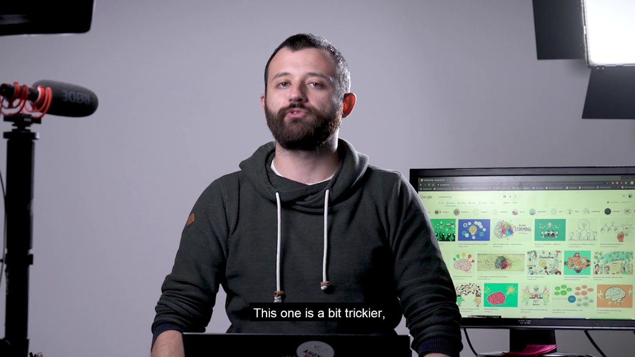 Brainstorming techniques for virtual team work