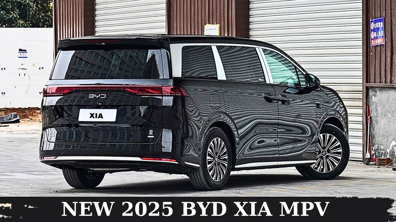 Абсолютно новый BYD Xia 2025 года — лучший плагин-гибридный минивэн класса люкс | Китайский Vellfire