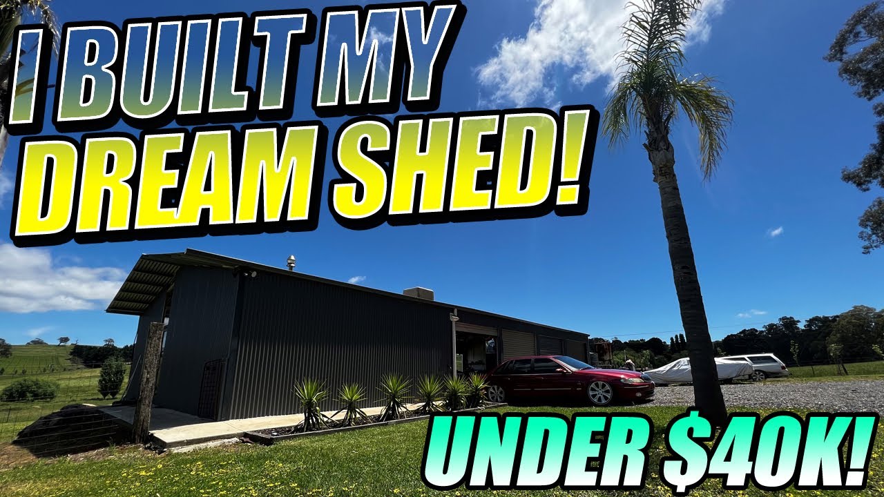 The Iron Empire - $40K SHED BUILD - How I Did It!