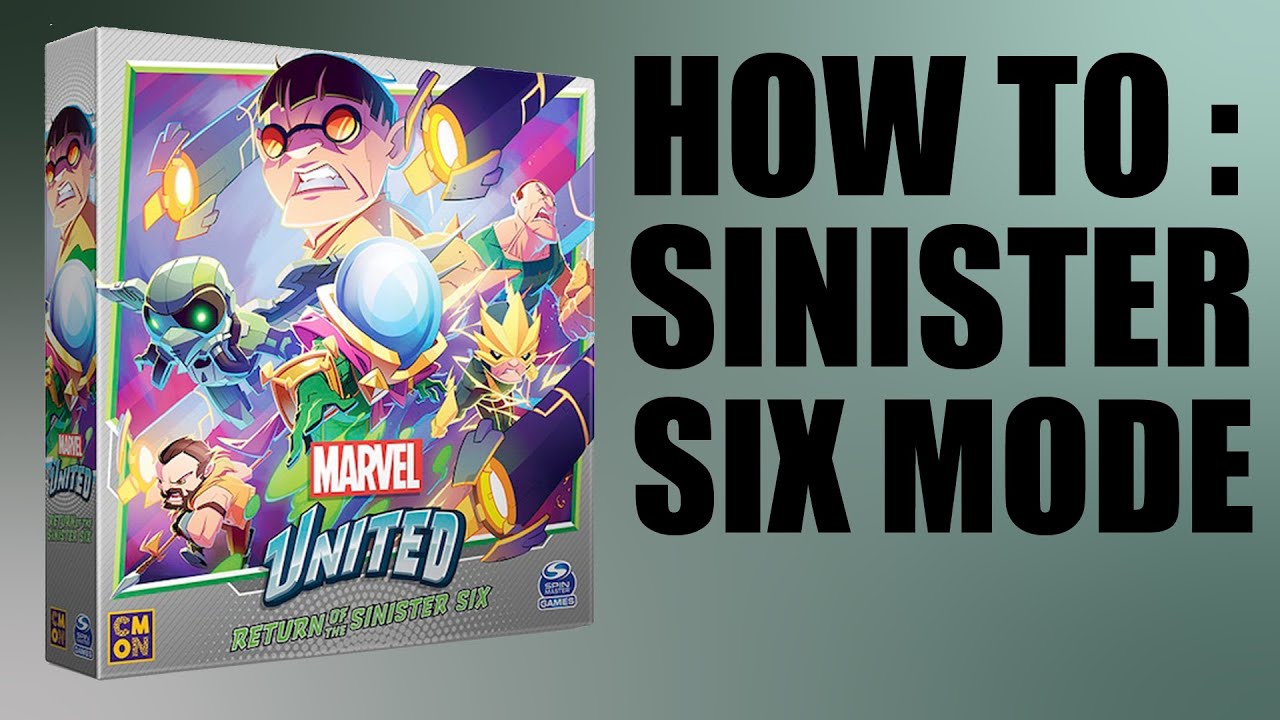 How to - Marvel United: Sinister Six Mode | So... What Do We Do?