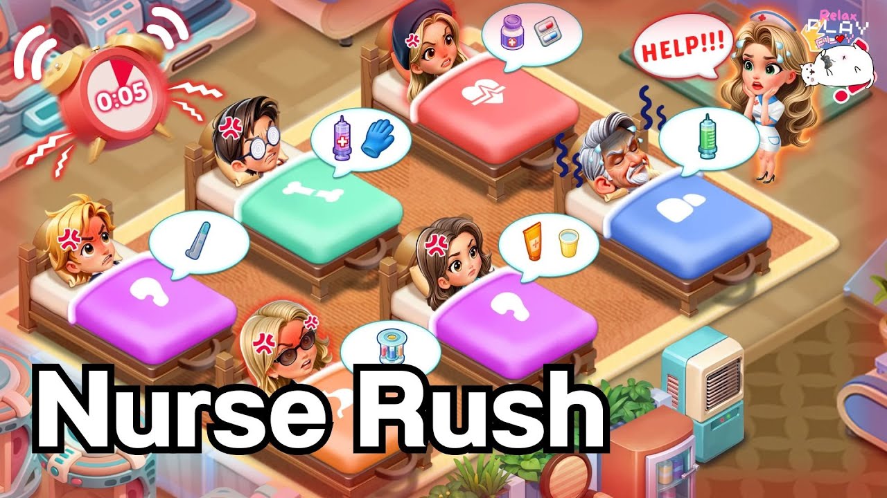 💉💊รีบด่วนนนน!!คุณพยาบาล!🌡️🏥 I Nurse Rush : Hospital Game