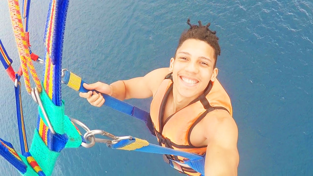 PARACHUTE ÎLE MAURICE !!