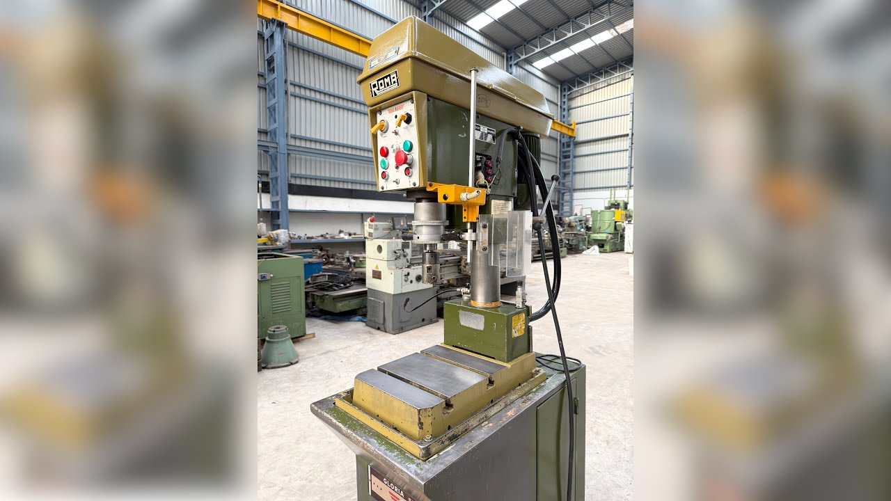 Automatic Pitch Controlled Tapping Machine - Gloria Super (Italy) - 20 mm Diameter Capacity