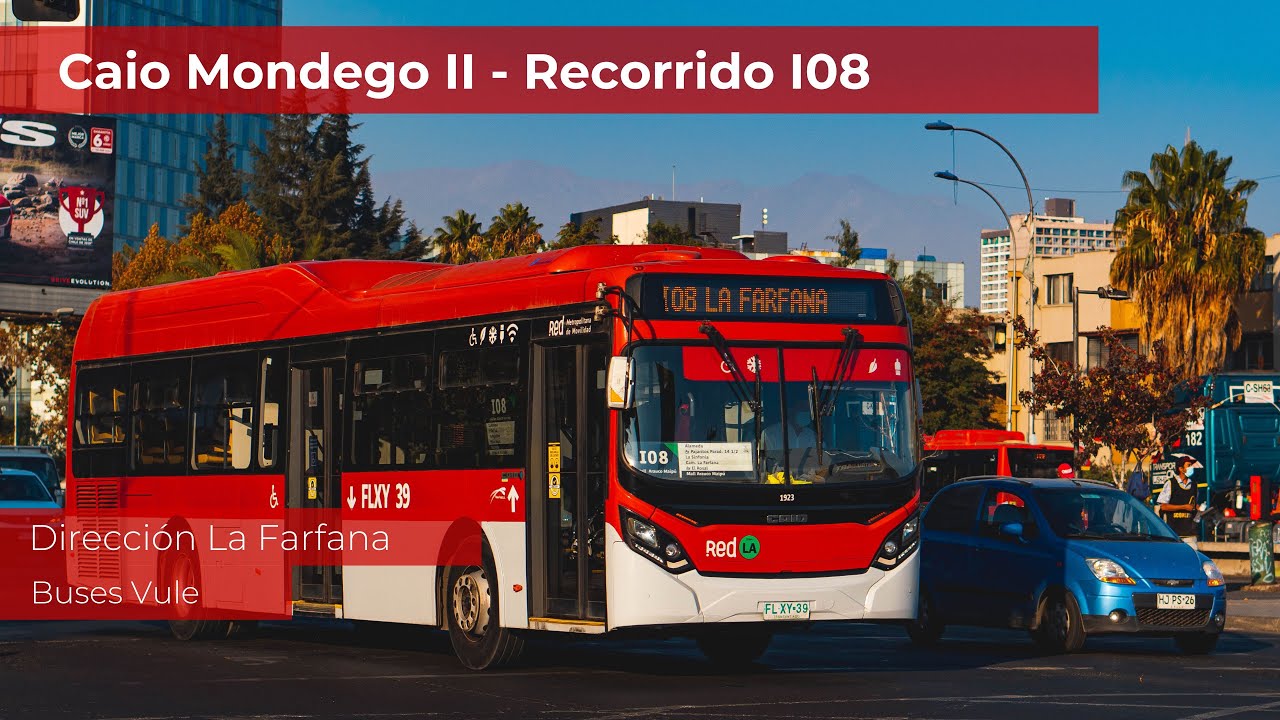Mini viaje en bus Caio Mondego II de Buses Vule por Avenida Pajaritos - Recorido I08 Red Movilidad